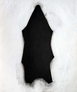 Maillot -1993- Encre pigment 65 x 50 cm. Denis Falgoux